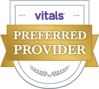 Vitals patient's choice award logo